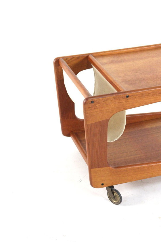 Image 1 of Carrello Sika mobler con portariviste vintage danese