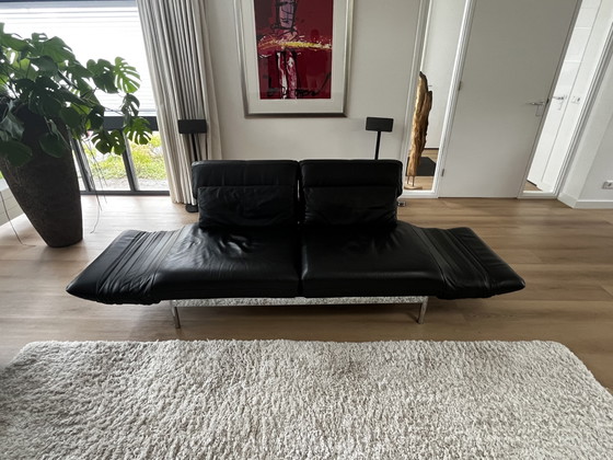 ROLF BENZ PLURA 380 Design Bank – Banken, Leather, Metal (photo 2 of 11)