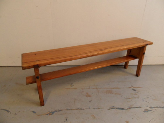 Image 1 of Vintage School Bench