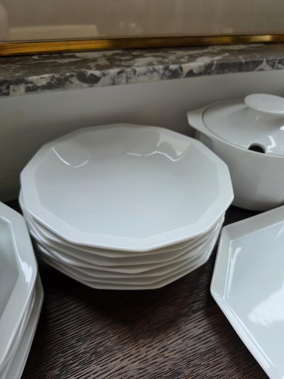 Vajilla blanca Rosenthal Polygon, línea Studio, Tapio Wirkkala – Porcelain (photo 3 of 11)