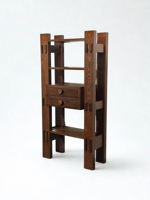 Architectonisch brutalistisch kabinet – buffetkasten