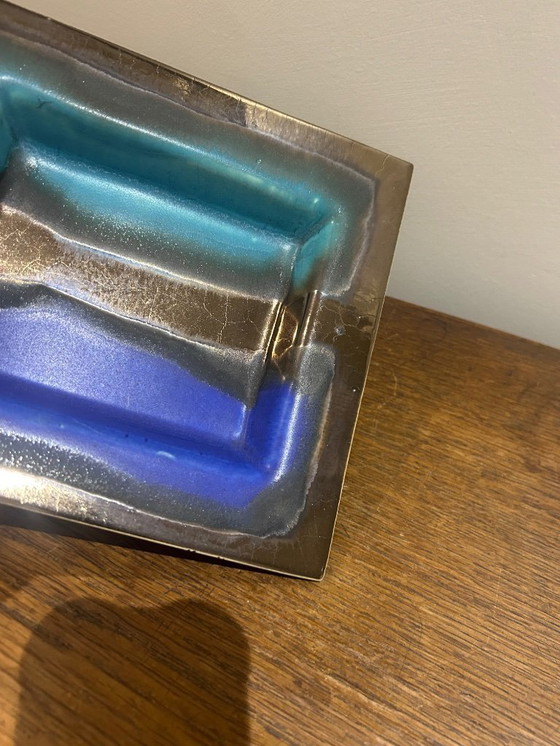 Image 1 of grote vintage keramische sieradenbak