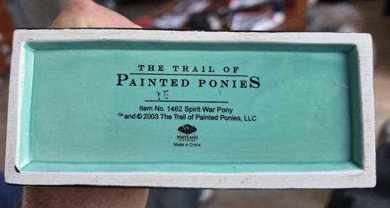 1E First Edition Spirit War Pony #1462 Tavlos 2003 – Trail of painted ponies, Decorative Objects, Ceramic (photo 4 of 8)