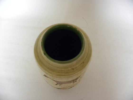 Aldo Londi - Vaso Bitossi Stambecchi con stambecchi – Vasi, Ceramica (photo 10 of 12)
