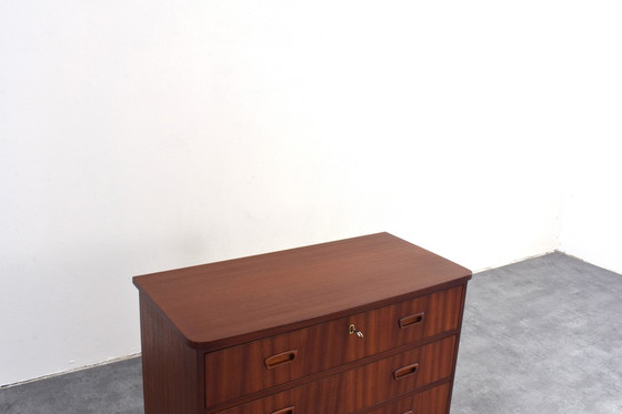 Image 1 of Mid-Century Danish Teak Chest of Drawers, 1960s.