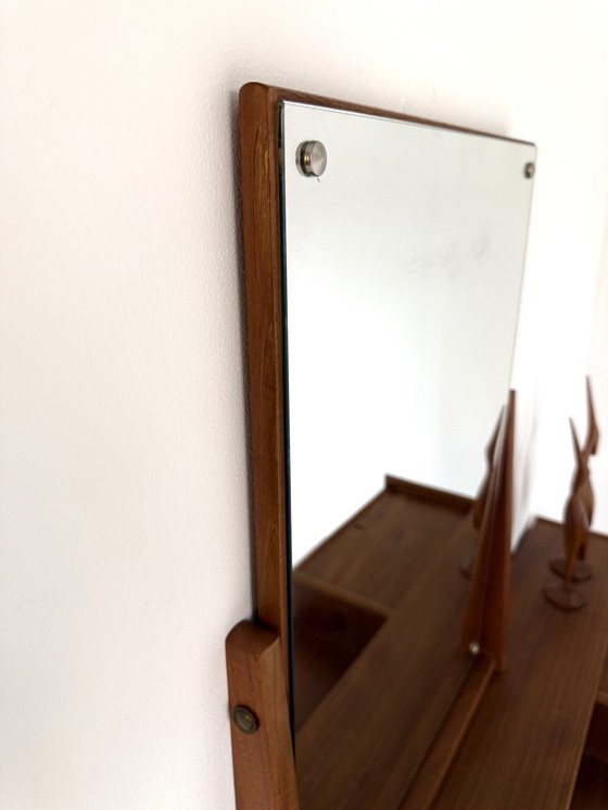 Image 1 of Coiffeuse vintage en teck, Melvin Mikkelsen Furniture '60