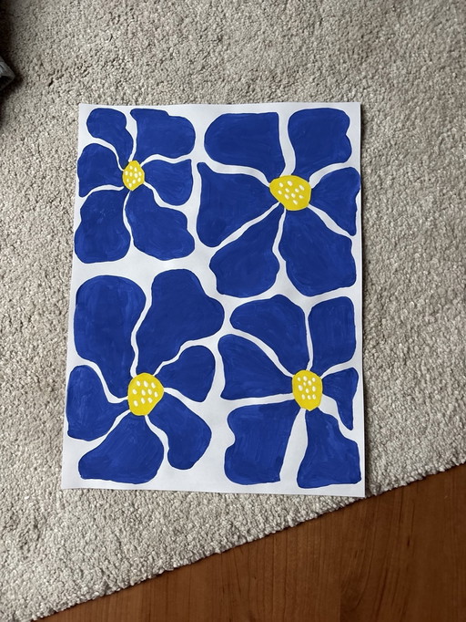 Tableau peint par mes soins