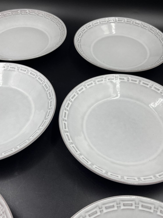Image 1 of Set of 6 Céramano soup plates by Karl Leutner