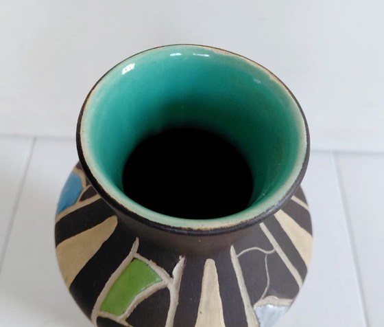 Bay Keramik WGP Vase (Model 606-20) Valencia Jr '60 – Jasba, Ceramic (photo 4 of 12)