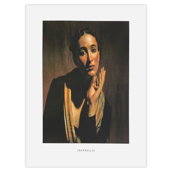 Image 1 of Denis CHAPOULIE Portrait de femme zeefdruk 1990