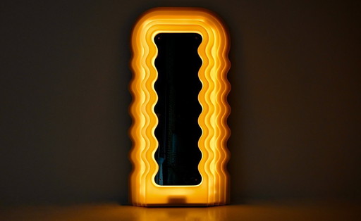 Miroir « Ultrafragola » d’Ettore Sottsass pour Poltronova, années 1970, 1re édition