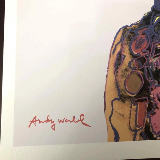 1990s After Andy Warhol "Mother and Child" Lithograph – lithos zeefdrukken, Paper (photo 2 of 11)
