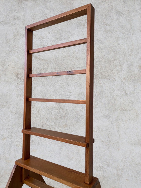 Image 1 of Valet de chambre industriel en bois massif