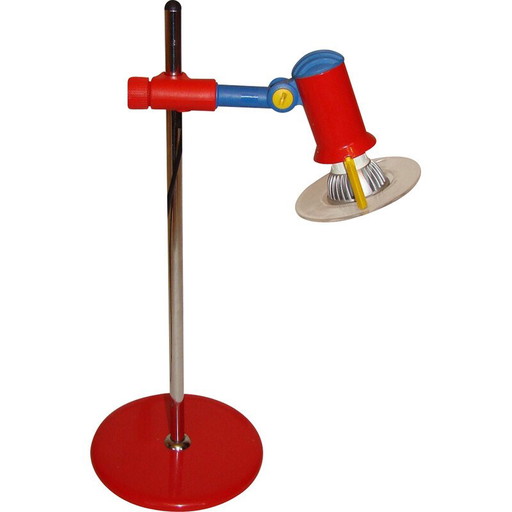 Vintage glanzende bureaulamp, 1990