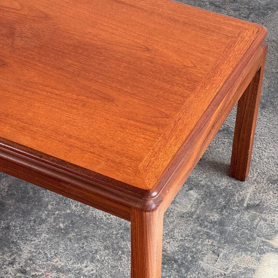 Image 1 of Solid Teak Mid-Century Coffee Table, 1960