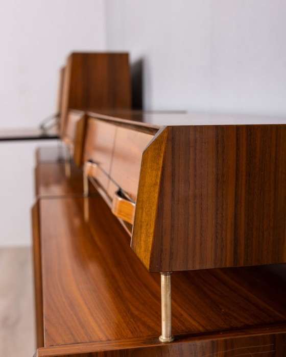 Vintage 1970s Italian Teak Sideboard, Designed by Barovero – Wood (photo 9 of 21)