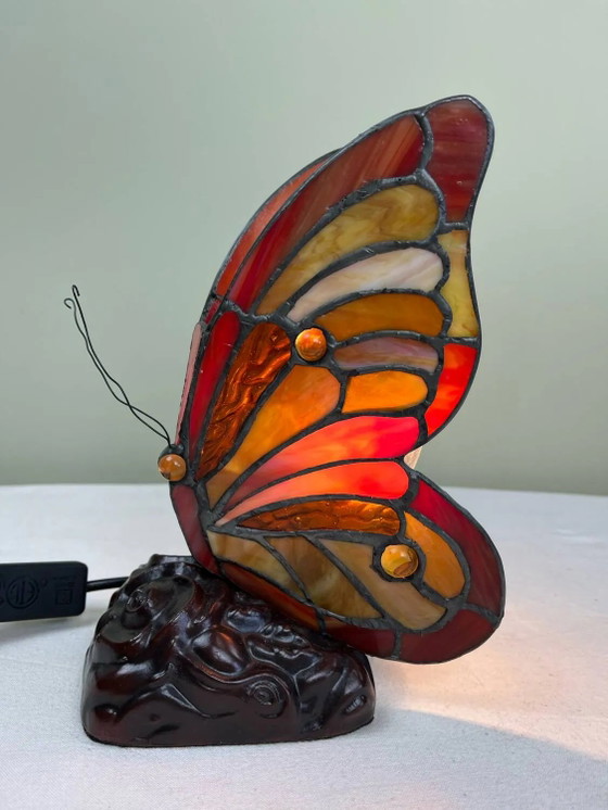 Schmetterlingslampe – Tischlampen, Crystal, Glass, Tiffany (photo 2 of 12)