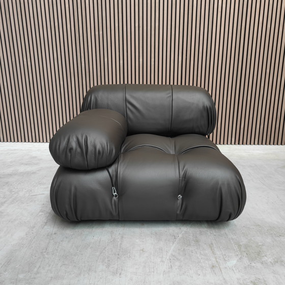 Image 1 of B&amp;B Italia Camaleonda Elements con brazos y respaldos en piel color moca