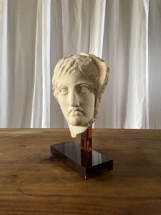 Image 1 of Ancient Greek Head – Ephebe – Cast from the Louvre Museum