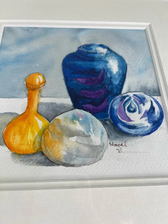 Bodegón enmarcado – Pinturas y dibujos, Paper (photo 5 of 10)