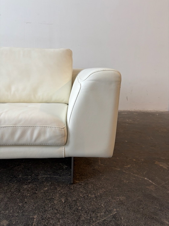Come nuovo! Divano di design Roche Bobois Paris in pelle bianca – Divani angolari, Modern (photo 7 of 11)