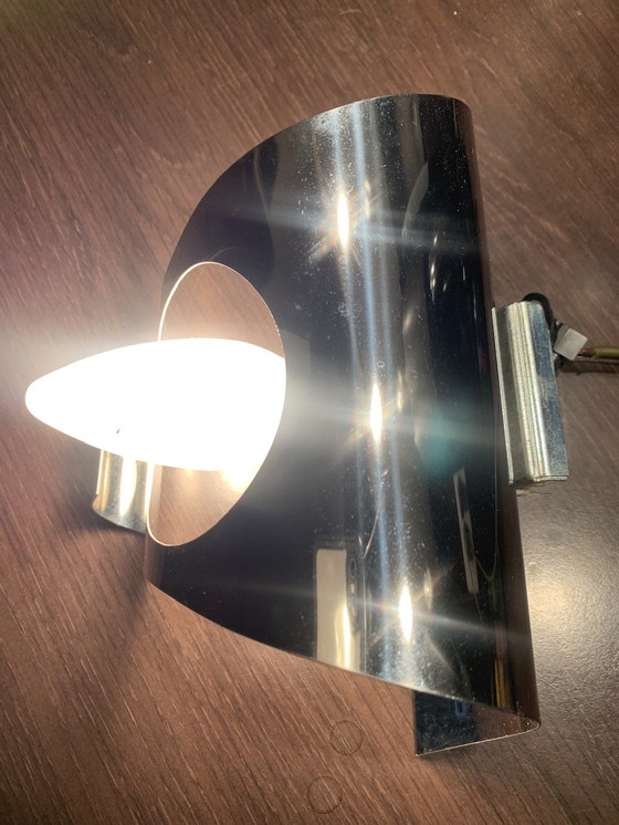 Image 1 of Vintage Chrome Wall Sconces, 1970’S , Set Of 2