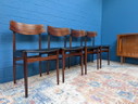 4x Vintage Rosewood Chairs, Danish Design, 1960s
