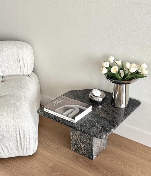 Vintage marble coffee table