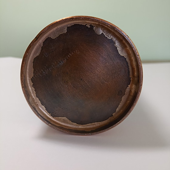 Vintage Brutalistische Bronzen Vaas – Carl Auböck (Wenen) – Carl Aubock, Vazen (photo 4 of 9)