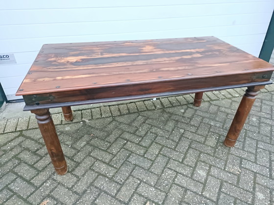 Image 1 of Mesa de comedor de teca