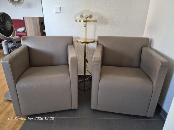 Divano a 2 posti e 2 poltrone in pelle Cor – Divani, Leather (photo 7 of 8)