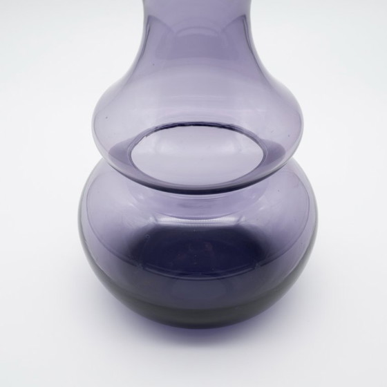Image 1 of Iconisch design uit het midden van de 20e eeuw, vintage vakmanschap ×3 kunstglazen vazen ​​set WMF
