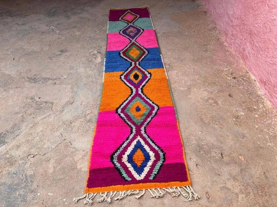 Handgefertigter Läufer 350cm x 70cm – Teppiche & Läufer, Wool (photo 7 of 10)