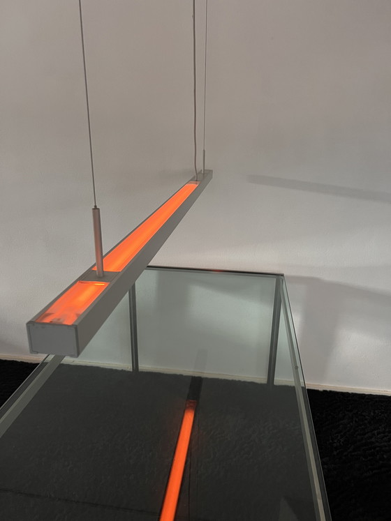 Image 1 of Moderne glazen eettafel 