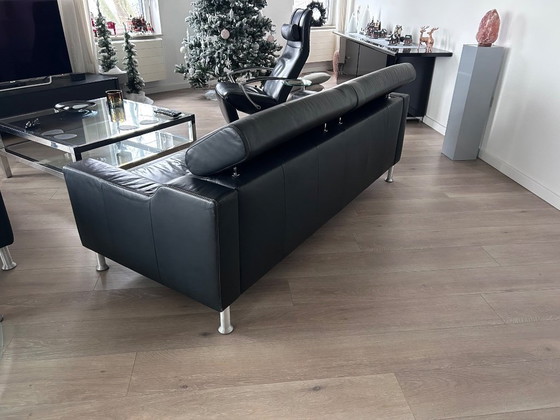 Image 1 of 2/5-seater + 3-seater Montel sofas 168-63-42/207-63-42