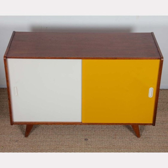 Image 1 of Yellow and white chest of drawers by Jiri Jiroutek, model U-452, 1960