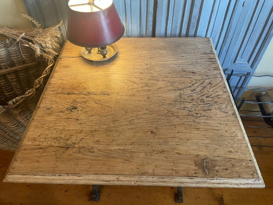 Image 1 of Table de bistrot vintage Table de jardin Table de salle à manger française