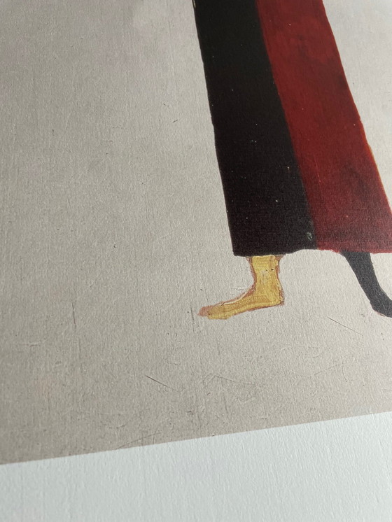 Image 1 of Kasimir Malevich (1878-1935), La ragazza, Figura su bianco, Stampato in Belgio