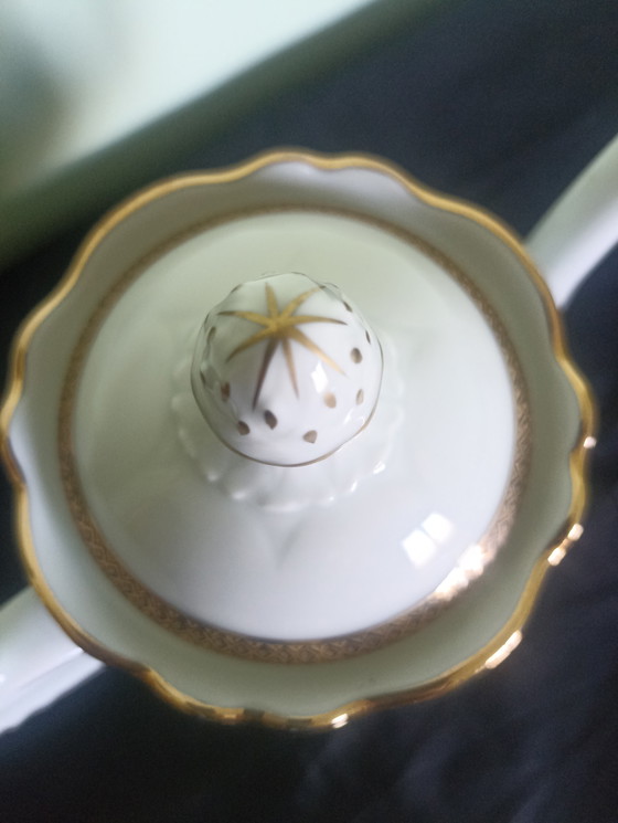 Image 1 of Mint Condition .Hollywood Regency : Limoges coffee pot-Robert Leclair-Exclusive Cannes