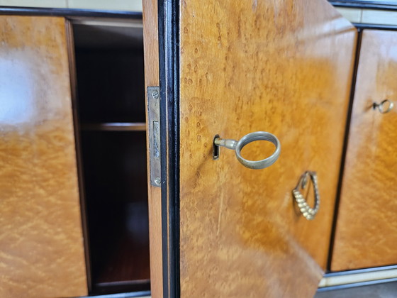 Image 1 of Credenza Art Déco attribuita alla Permanente Mobili Cantù