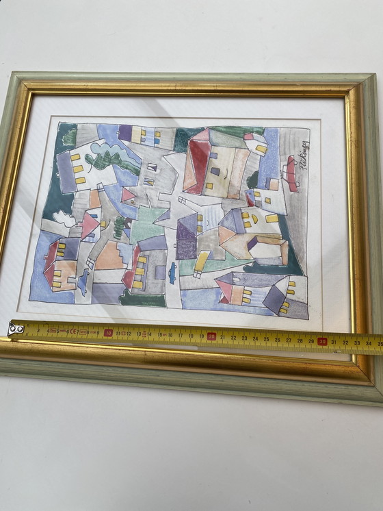 Image 1 of Un dipinto unico e originale di Paul Fickinger