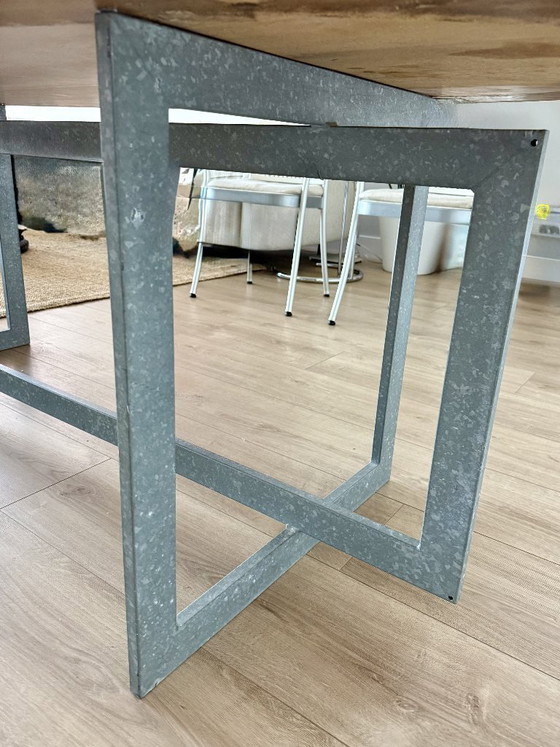Unique Design - Oval Solid Oak Table – Dining tables, Metal (photo 6 of 7)