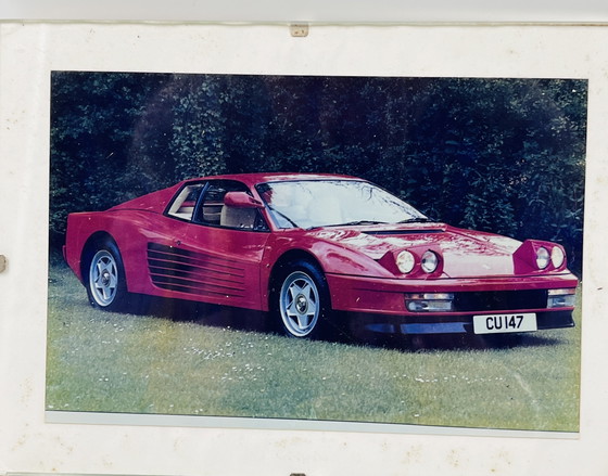 Image 1 of Set of 8 car postcards