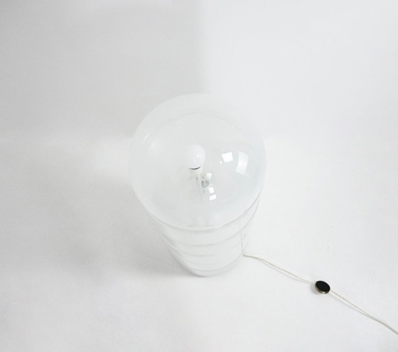 Image 1 of Lampada da terra Sfumato LT316 in vetro di Murano, disegnata da Carlo Nason per Mazzega, anni '70.