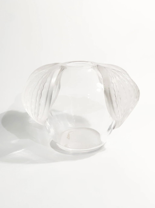 Vase en Cristal Lalique, Modèle San Diego, Années 1940