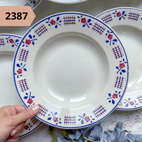 Vintage Ironstone Soup Plate, Sold Individually – Crockery, Retro (photo 8 of 9)