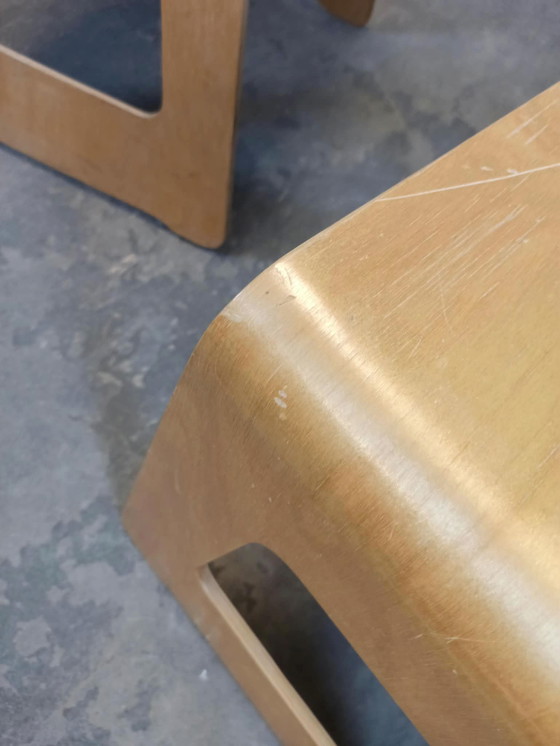3 x Lisa Norinder per IKEA Benjamin sgabelli – Legno (photo 7 of 15)
