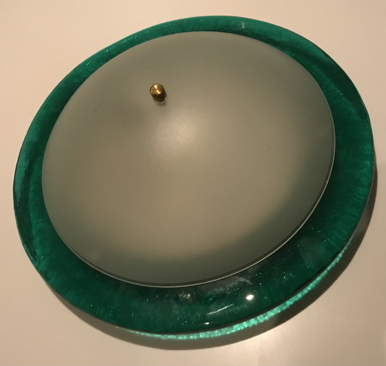 Image 1 of Vintage Ceiling Lamp by Giberti Illuminazione - Murano Italy