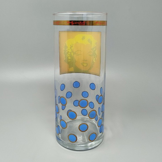 Image 1 of 1990s Astonishing Andy Warhol Vase for Egizia. Made in Italy