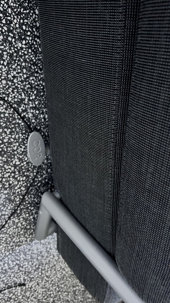 Canapé-lit COR Trinus Design / Canapé-lit sur roulettes Anthracite – Canapés convertibles, Metal, Textile (photo 11 of 12)